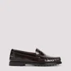 Tod's Gomma Patent Leather Penny Loafers In Burgundy