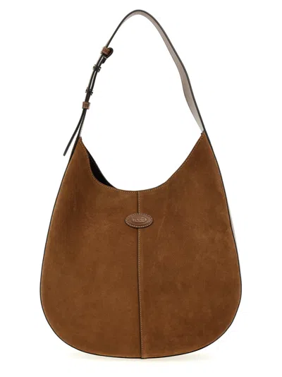 Tod's Brown Tods Di Bag Hobo Bag
