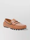 Tod's Tods Leather Loafers In Neutrals