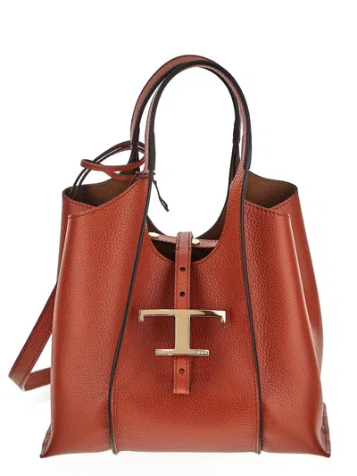 Tod's Bucket Bag In Brown