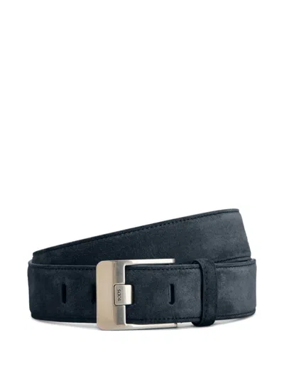 Tod's Buckle Belt In Blue