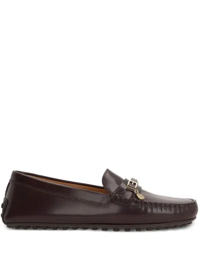 Tod's Buckle-detail Leather Loafers