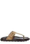 Tod's Buckle Detailed Thong Sandals