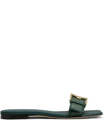 Tod's Buckle-strap Sandals In Animal Print