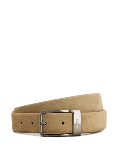 Tod's Buckled Belt In Brown