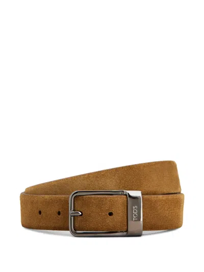 Tod's Buckled Belt In Brown