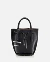 Tod's Leather Mini Bucket Bag In Black