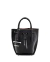 Tod's Leather Mini Bucket Bag In Black