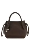Tod's Leather Small Bucket Bags In Brown