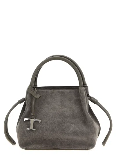 Tod's Buz Hand Bags Gray