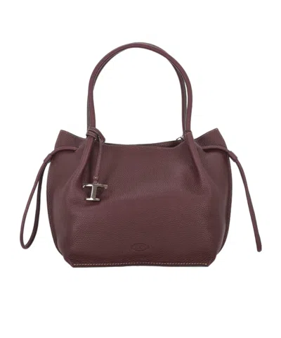 Tod's Buz Handbag In Red