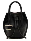 Tod's Leather Mini Bucket Bag In Black