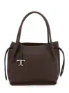 Tod's Buz Sacca Media Handbags Brown