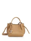 Tod's Buz Sacca Piccola Handbags Beige