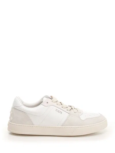 TOD'S CALFSKIN SNEAKERS