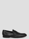 Tod's T Timeless Leather Loafers In Blue