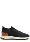 Tod's Calzino Running Black Sneakers In Black