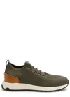 Tod's Running Mid Volume 63k Mesh Sneakers In Green