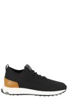 Tod's Calzino Running Black Sneakers In Nero