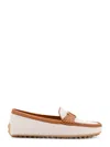 Tod's Canvas Loafer With T Timeless Detail