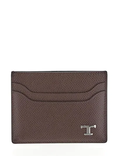 Tod's Card Holder In Brown