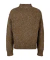 Tod's Cashmere-blend Crewneck Sweater In Brown