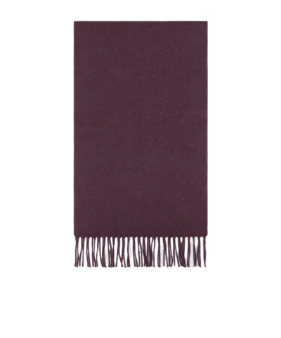 Tod's Cashmere Scarf In Purple