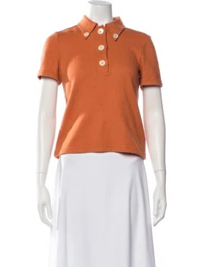Pre-owned Tod's Cashmere Sweater In Orange