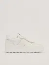 Tod's Women's Leather Platform Sneakers In Bianco