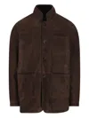 Tod's Castello Jacket In Brown