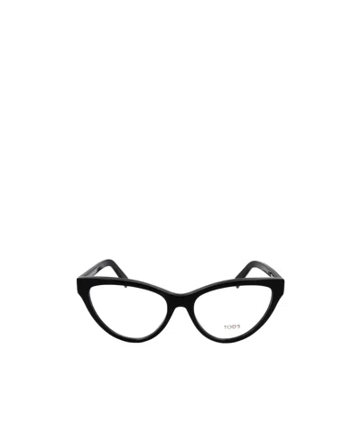 Tod's Cat-eye Flat Mirror In Black