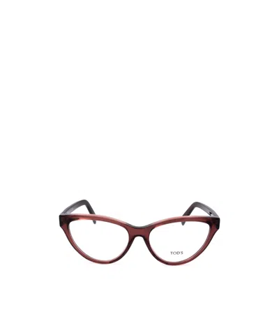 Tod's Cat-eye Flat Mirror In Multicolor
