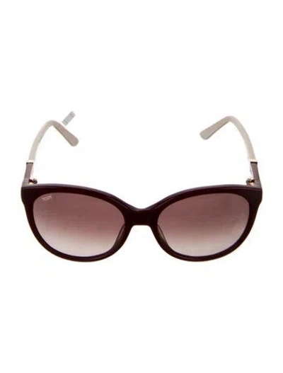 Pre-owned Tod's Cat-eye Gradient Sunglasses
