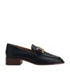 Tod's Chain-link Detail Loafers In Black