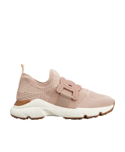 TOD'S TOD'S CHAIN-EMBELLISHED SLIP-ON TRAINERS