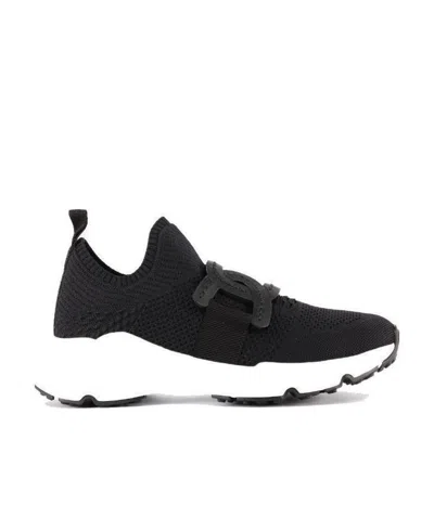 TOD'S TOD'S CHAIN-DETAILED SLIP-ON SNEAKERS