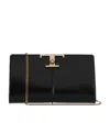 Tod's Chain Shoulder Bag In Black