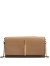Tod's Chain-strap Leather Wallet In Brown