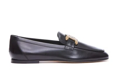 TOD'S CHAIN-STRAP LOAFERS