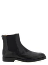Tod's Leather Chelsea Boots In Black