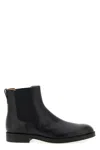 Tod's Leather Chelsea Boots In Black