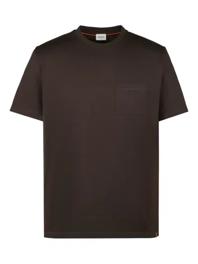 Tod's Chest-pocket T-shirt In Brown