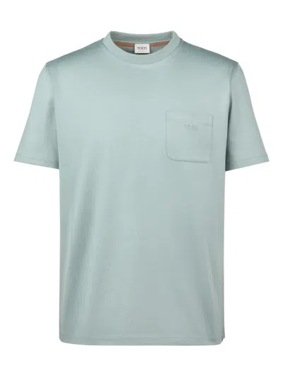 Tod's Chest-pocket T-shirt In Green