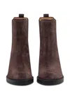 Tod's Tod`s Chic Leather Mini Ankle Boots In Multi