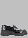Tod's Chunky-sole Calfskin Loafer In Black