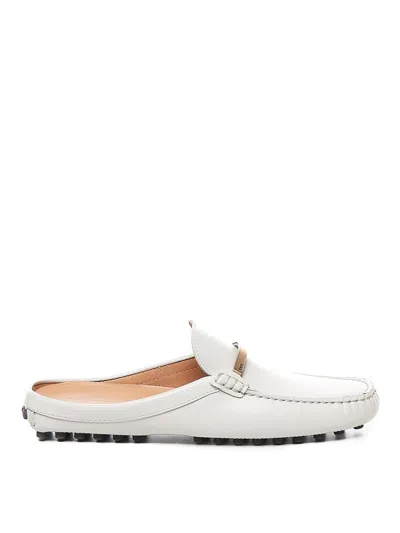 Tod's Mules In Grey