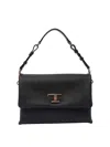 Tod's Flap T Timeless Shoulder Bag In Negro