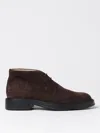 Tod's Polacco Extralight Suede Loafers In Dark