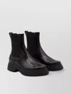 Tod's Chunky Sole Ankle Boots With Elastic Panels