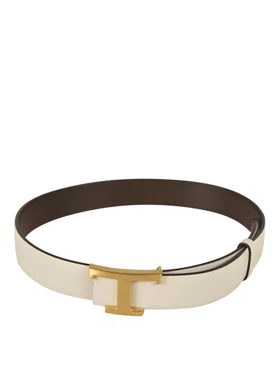 Tod's Leather Belt In Black